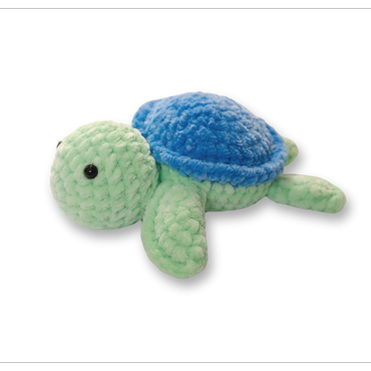 Handmade Crochet  Sunflower Turtle