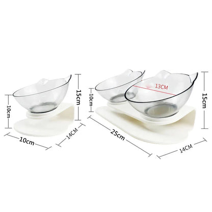 KittyEase™ Elevated Dining Set